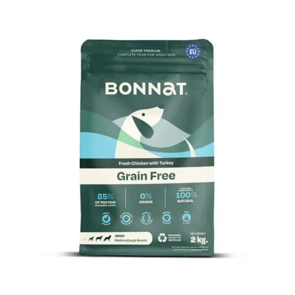 BONNAT GRAIN FREE CANINE ADULT MEDIUM/LARGE BREEDS 10 KG